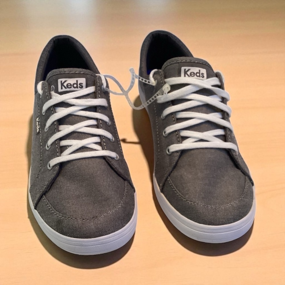 Keds Shoes Womens Sneakers Gray Lace Up Casual Comfort Round Toe Low Size 8.5 - Picture 7 of 7